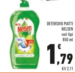 Conad Detersivo piatti nelsen vari tipi offerta