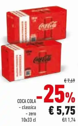 Conad Coca cola offerta