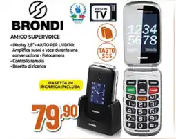 Ipercoop Brondi amico supervoice offerta