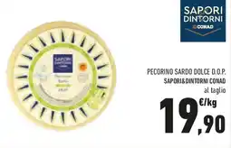 Conad Sapori&dintorni conad pecorino sardo dolce d.o.p. offerta