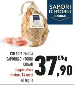 Conad Sapori dintorni conad culatta emilia offerta