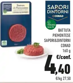 Conad Sapori dintorni conad battuta piemontese offerta
