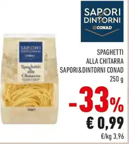 Conad Sapori dintorni conad spaghetti alla chitarra offerta