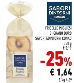 Conad Sapori dintorni conad friselle pugliesi di grano duro offerta