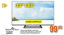 Ipercoop SMART TECH TV LED 32" 32HN01V3 offerta