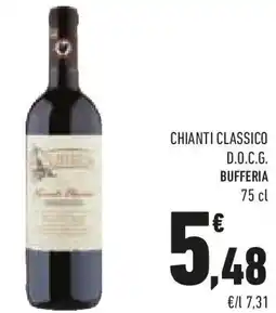 Conad Bufferia chianti classico d.o.c.g. offerta