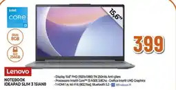 Ipercoop Lenovo NOTEBOOK IDEAPAD SLIM 3 15IAN8 offerta
