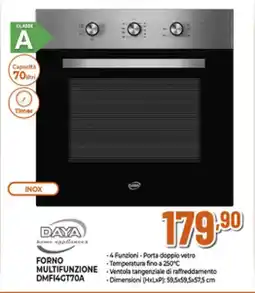 Ipercoop DAYA FORNO MULTIFUNZIONE DMFI4GT70A offerta
