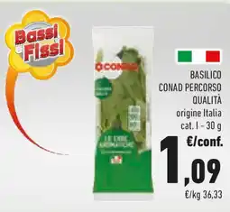 Conad Basilico conad percorso qualità offerta