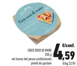 Conad Cous cous di mare offerta