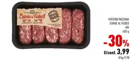 Conad Carne al fuoco verzino paesana offerta