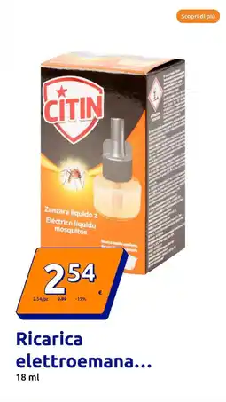 Action Ricarica elettroemana offerta