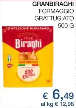 Granbiraghi formaggio grattugiato