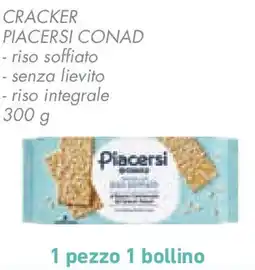 Conad Conad cracker piacersi offerta