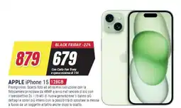 Trony APPLE iPhone 15 128GB offerta
