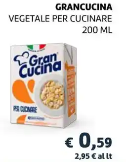 In Coop Grancucina vegetale per cucinare offerta