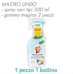 Conad Mastro lindo - spray vari tipi offerta