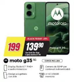 Trony motorola moto g35 5G offerta