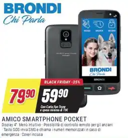Trony Brondi amico smartphone pocket offerta