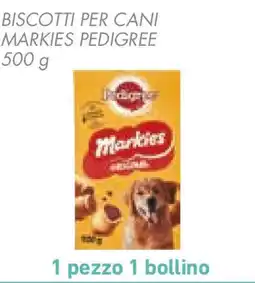 Conad Pedigree biscotti per cani markies offerta