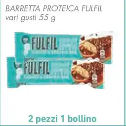 Conad Barretta proteica fulfil vari gusti offerta