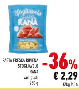 Conad Rana pasta fresca ripiena sfogliavelo offerta