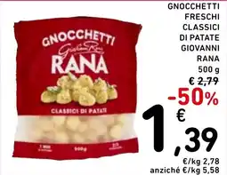 Spazio Conad Rana gnocchetti freschi classici di patate giovanni offerta