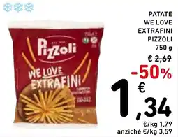 Spazio Conad Pizzoli patate we love extrafini offerta