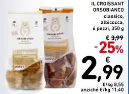 Spazio Conad Orso bianco il croissant offerta