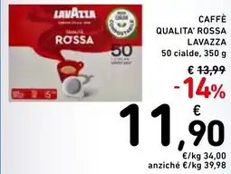 Spazio Conad Lavazza caffè qualita' rossa offerta