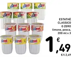 Spazio Conad Estathè classico o zero offerta