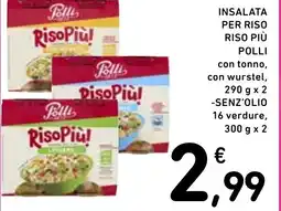 Spazio Conad Polli insalata per riso riso più-senz'olio offerta