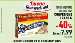 Conad Tonno nostromo offerta