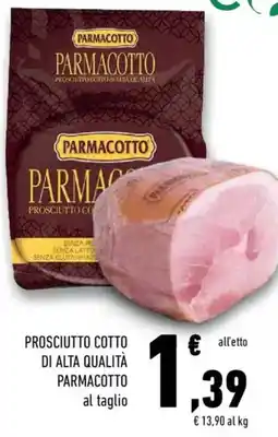 Conad Prosciutto cotto di alta qualità parmacotto al taglio offerta
