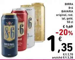 Spazio Conad Bavaria 8.6 birra offerta