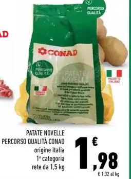 Conad Conad patate novelle percorso qualita offerta