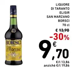 Spazio Conad Borsci liquore di taranto elisir san marzano offerta