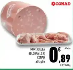 Conad Conad mortadella bologna i.g.p. offerta