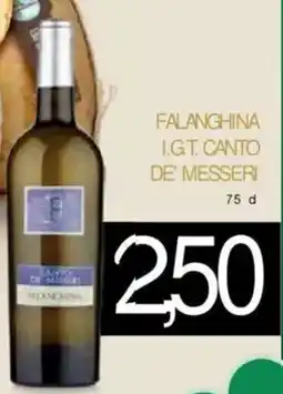 Conad Falanghina i.gt. canto de messeri offerta