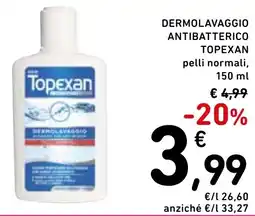 Topexan dermolavaggio antibatterico