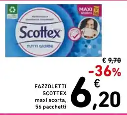 Spazio Conad Scottex fazzoletti offerta