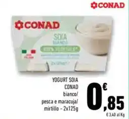 Conad Conad yogurt soia offerta