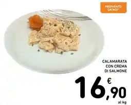 Spazio Conad Calamarata con crema di salmone offerta