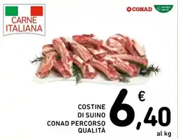 Spazio Conad Costine di suino conad percorso qualità offerta
