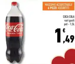 Conad Coca cola vari gusti offerta