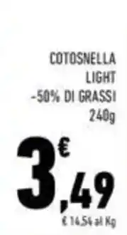 Conad Fleni cotosnella light offerta