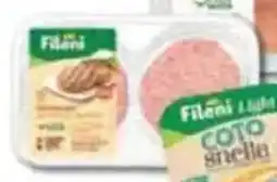 Conad Fileni hamburger pollo e tacchino senza glutine offerta