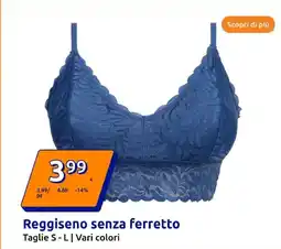 Action Reggiseno senza ferretto offerta
