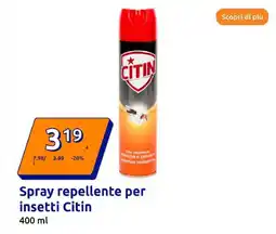 Action Citin spray repellente per insetti offerta