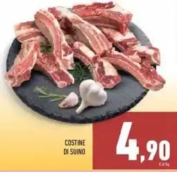 Conad Conad costine di suino offerta